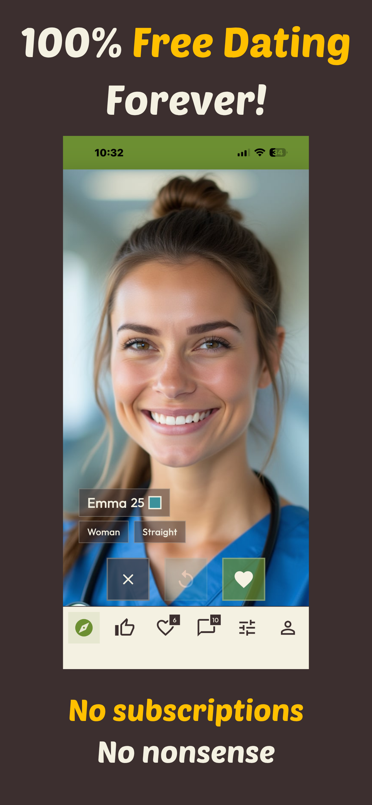 100% Free Dating