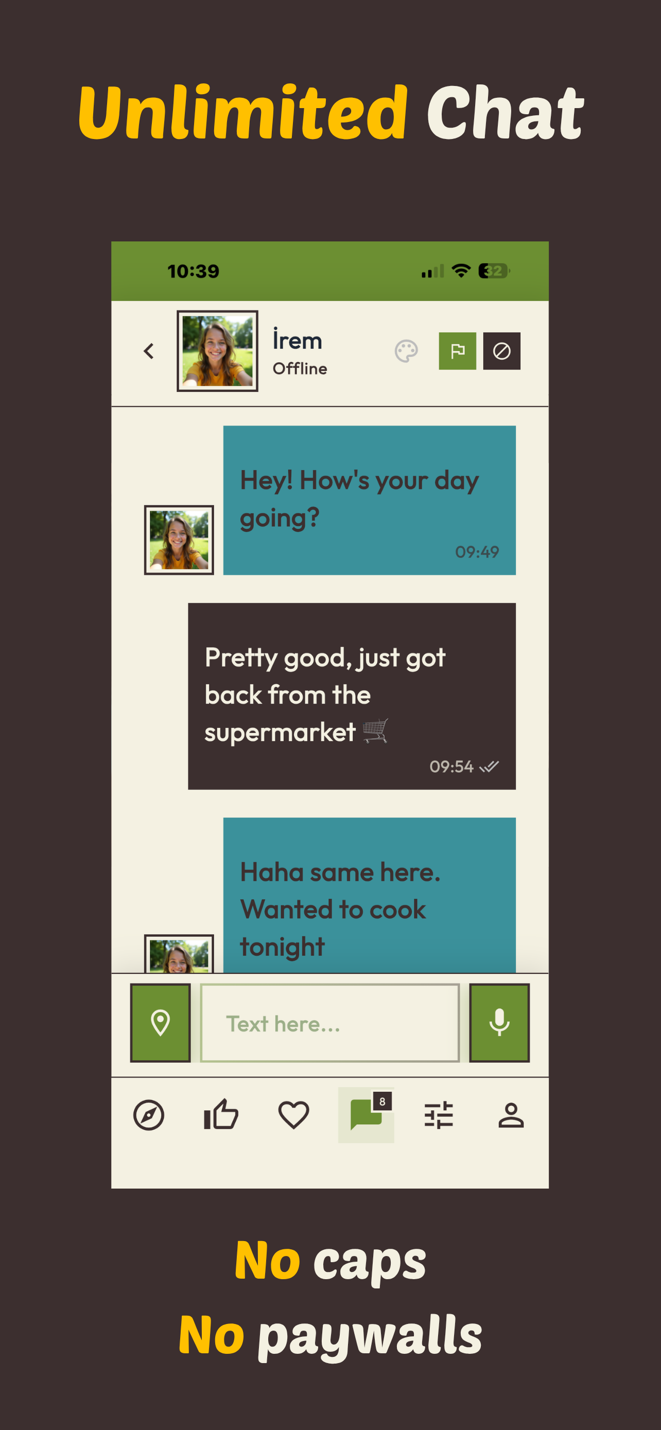 Unlimited Chat